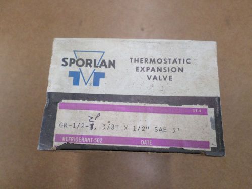 Sporlan GR-1/2-ZP Thermostatic Expansion Valve