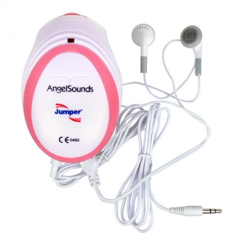 AngelSounds JPD-100S Mini 3mhz fetal doppler, prenatal Baby heart Monitor,FDA CE