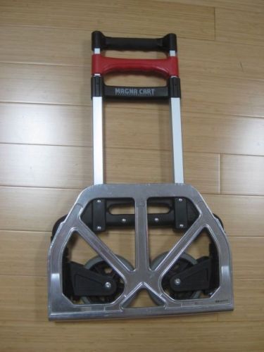 Magna cart personal hand cart fold up hand truck 150lb dolly used clean for sale