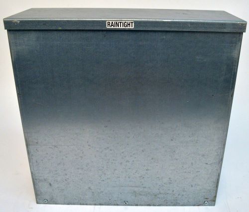 Electrical Raintight Enclosure Steel Size: 18&#034;x6&#034;x18&#034; #18186RB
