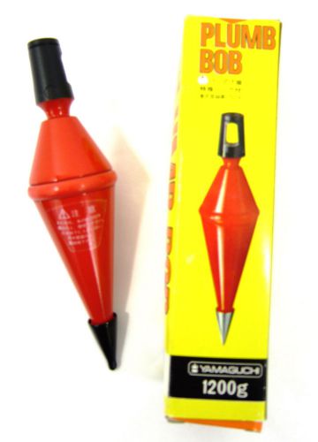 Yamaguchi Plumb Bob 1200 G, 2 lbs 13 oz., Made in Japan Rare In Box