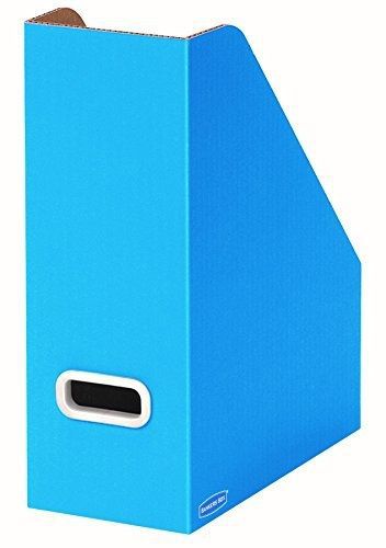 Bankers Box BANKERS BOX Premier Magazine Files, Blue, 3-Pack