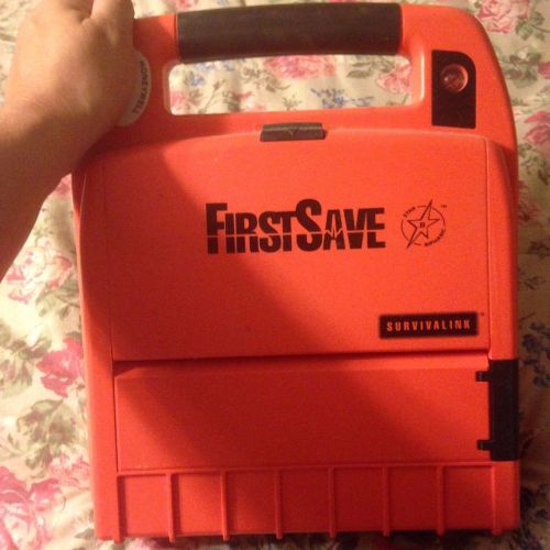 Cardiac Science 9200 X01 Op Survivalink / Firstsave Portable AED Kit w/ Battery