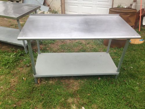 stainless steel table