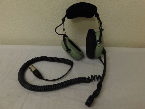David clark h8532 pro audio headset (missing one ear cover) for sale