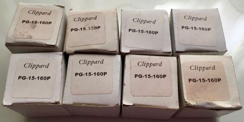 CLIPPARD PG-15-160P PRESSURE GAUGE LOT OF 8