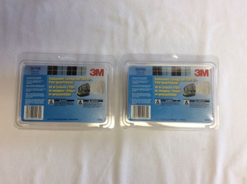 Lot Of (2) 3M R6022 Organic Vapor Cartridge/Filter