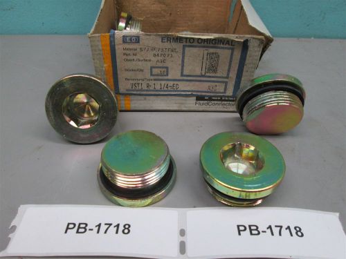 80 Ermeto Stahl Blanking Plugs Port Tapping 842071 VSTI11/4EDA3C BSPP Thread