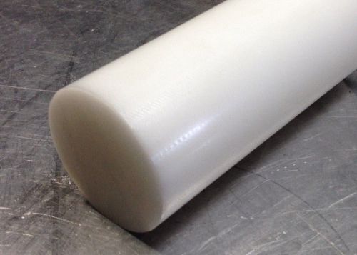 3&#034; diameter x 1 FT Natural Acetal Rod - Delrin