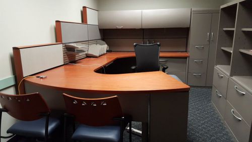 Allsteel cadence office furniture/cubicle work station 9&#039; x 11&#039; for sale
