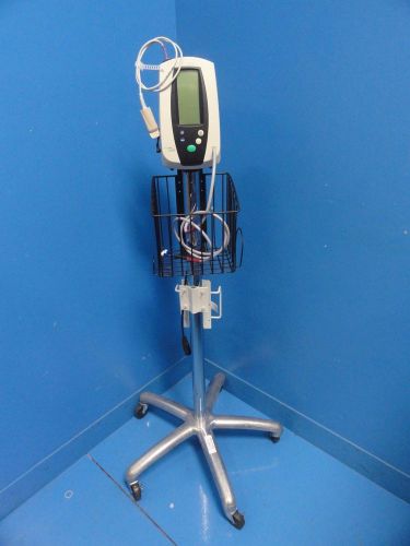Welch allyn 4200 series spot vital signs monitor w/ stand ~nbp spo2 temp (11216) for sale
