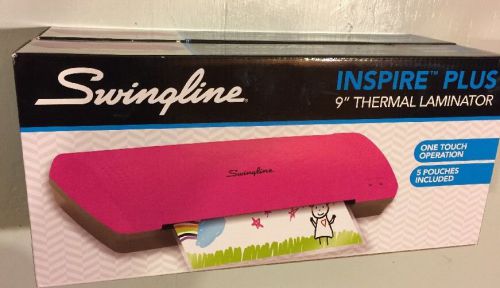 Swingline Inspire Plus 9&#034; Thermal Laminator (Pink)