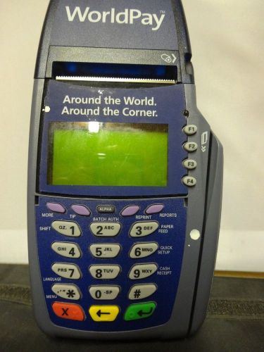 WorldPay Verifone Omni 5100 Credit Card Machine