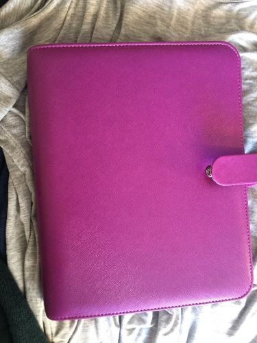 Purple Filofax Saffiano A5