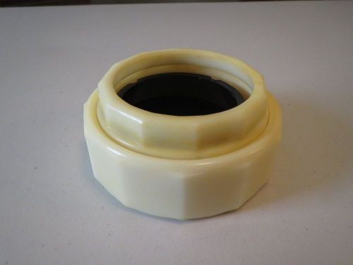 2&#034; poly glass coupler for dairy pipeline connections