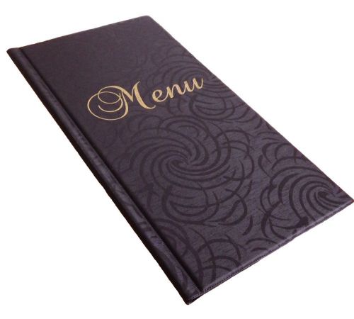 SALE !! MENU COVER 1/2A4 up to 12 pages holder menu folder unique design WEEDING