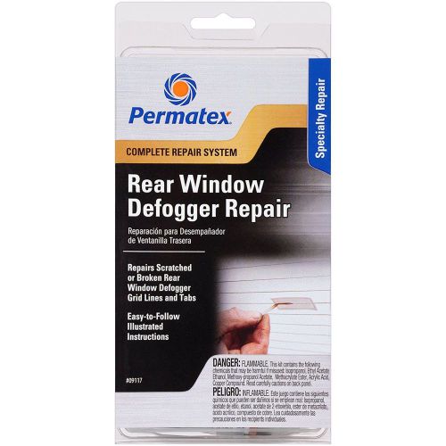 Permatex 09117 Complete Rear Window Defogger Repair Kit