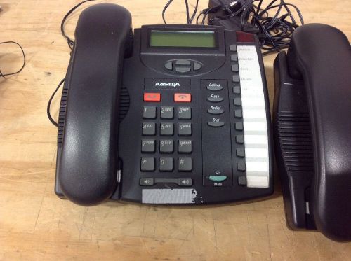 Lot Of 3-Aastra Phone Business Telephone Charcoal Black Model 9116 Great Shape!