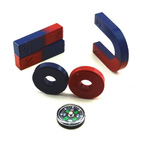 FERRITE Magnet Kit for Education Science Experiment good gift for children