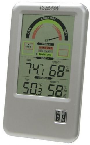 La Crosse Technology  WS-9170U-IT  Comfort Meter With In/Out Temperature and