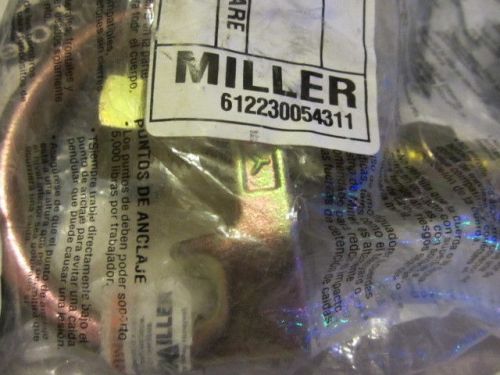 Honeywell/Miller (Lot of 4) 416, 5/8&#034; D-Bolt Anchor with Hardware