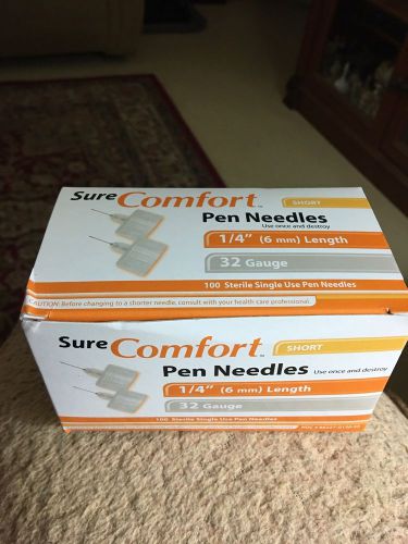 Sure Comfort Pen Needles 32 Gauge
