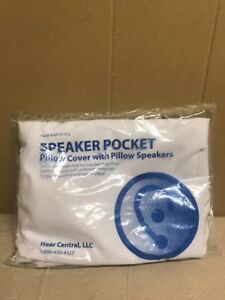 Speaker Pocket Pillow Cover New