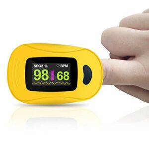 Fingertip Pulse SpO2 Oximeter Blood Oxygen Saturation Meter Finger PR Monitor US