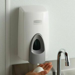 New Rubbermaid Commercial Auto foam Soap Dispenser 1100ml grey white