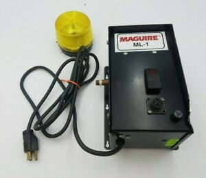 Maguire ML-1A Microloader Control With Alarm ML-1 Controller Plastic Processing