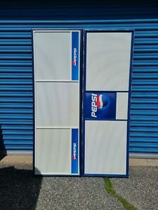 2 Huge 6ft Pepsi Menu Board Signs &amp; 4ft Sign