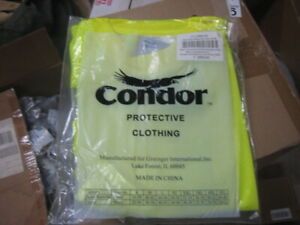 Condor 2RE40 Lime Green Class 2 Black Bottom Wicking Mesh Safety T-Shirt