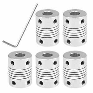 YOTINO 5PCS Flexible Couplings 5mm to 8mm NEMA 17 Shaft Coupler for Creality CR-