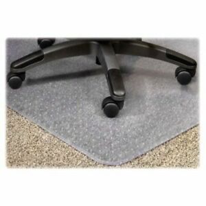 Lorell Standard Chairmat, 36&#034;x48&#034;, Lip 19&#034;x10&#034;, Clear (LLR25757)