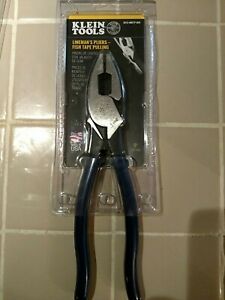 Klein D213-9NETP-SEN Linemans 9&#034; Pliers Fish Tape Pulling