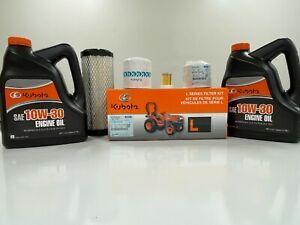 OEM Kubota Filter Kit 77700-03324 With 8 QT of Oil For L2800/L3200/L3400/L3800
