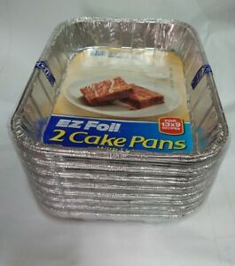 Hefty E-Z Foil 2 Cake Pan with Lids  9 W x 13 L in. (Pack of 8) Free Ship