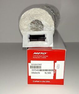 Meto 5.16 labels to suit 5.16 Meto Pricegun   10 Rolls Labels + free ink roller