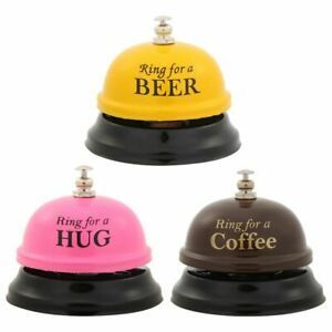Desk Bell Ring for Service Kitchen Hotel Counter Call Bell Desk Restaurant Bar