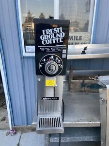 Used Grindmaster Model 875 Commercial Grade Coffee Grinder Black115V S1