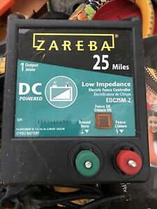 Zareba EDC25M-Z 25-Mile Battery Operated Low Impedance Electric Fence Charger