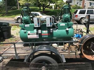 Champion dual 5hp 3 phase air compressor 