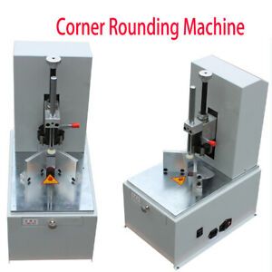120W Electic Round Corner Cutter Corner Rounding Machine For Name Cards 110V