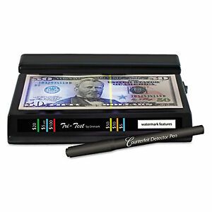 Dri-Mark Tri Test Counterfeit Bill Detector, Uv with Pen, 7 X 4 X 2 1/2 351TRI