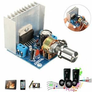 AC/DC 12V TDA7297 2x15W Digital Audio Amplifier DIY Kit Dual-Channel Module PAN