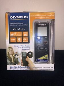 Olympus VN-541PC 4GB Digital Voice Recorder - Black