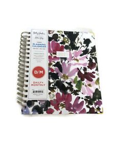 Kelly Ventura for Blue Sky Planners Tabbed Organizer Daily Monthly Floral Print