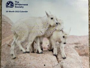 The Wilderness Society 16 Month 2022 Wall Calendar Conservation Animals Outdoors