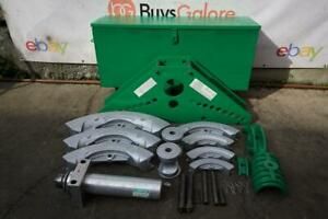 Greenlee 885 Hydraulic Bender 1 1/4 to 5 inch Rigid Pipe  Works Great