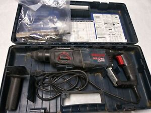 BOSCH 11255VSR BULLDOG EXTREME ROTARY HAMMER CORDED WITH BITS AND HARD CASE